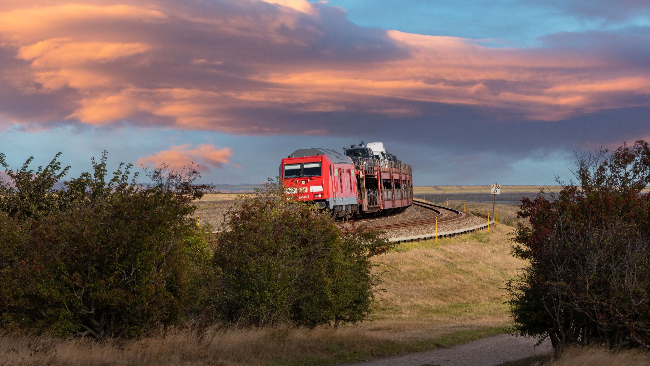 Die Marschbahn nach Sylt